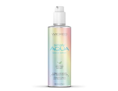 Lubrykant na bazie wody Wicked Simply Aqua Special Edition 120 ml - 2