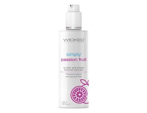 WICKED SIMPLY LUBRICANT PASSION FRUIT 120ML - 2