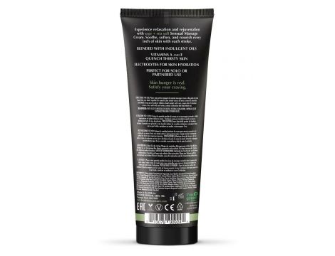 WICKED SENSUAL MASSAGE CREAM 120ML SAGE AND SEASAL SCENTED