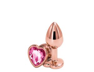 REAR ASSETS ROSE GOLD HEART S PINK