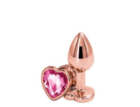 REAR ASSETS ROSE GOLD HEART S PINK