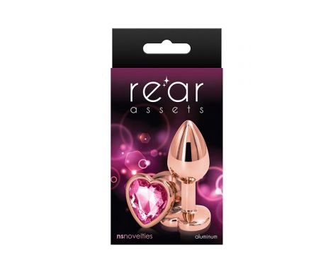 REAR ASSETS ROSE GOLD HEART S PINK - 2