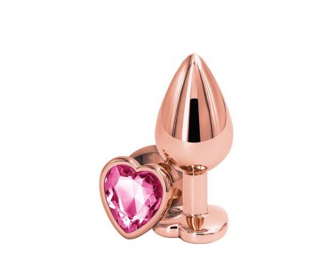 REAR ASSETS ROSE GOLD HEART M PINK