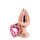 REAR ASSETS ROSE GOLD HEART M PINK