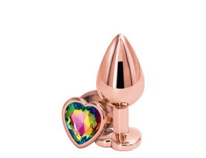 REAR ASSETS ROSE GOLD HEART M RAINBOW