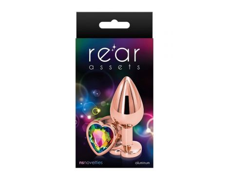 REAR ASSETS ROSE GOLD HEART M RAINBOW - 2