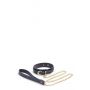 BONDAGE COUTURE COLLAR AND LEASH BLUE - 3