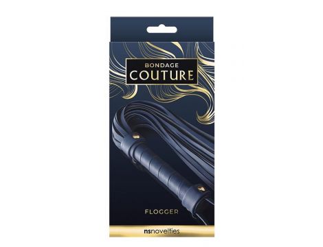 BONDAGE COUTURE FLOGGER BLUE - 2