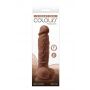 COLOURS PLEASURES VIBE 5" DILDO BROWN - 2