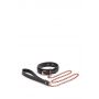 BONDAGE COUTURE COLLAR AND LEASH BLACK - 3