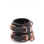BONDAGE COUTURE WRIST CUFFS BLACK - 3