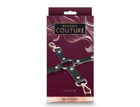 BONDAGE COUTURE HOG TIE BLACK - 2