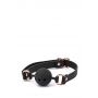 BONDAGE COUTURE BALL GAG  BLACK - 3