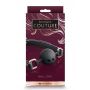 BONDAGE COUTURE BALL GAG  BLACK - 2