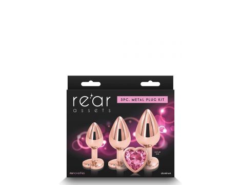 REAR ASSETS TRAINER KIT ROSE GOLD PINK HEART - 4