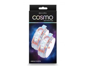 COSMO BONDAGE ANKLE CUFFS RAINBOW