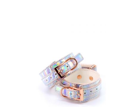COSMO BONDAGE ANKLE CUFFS RAINBOW - 2