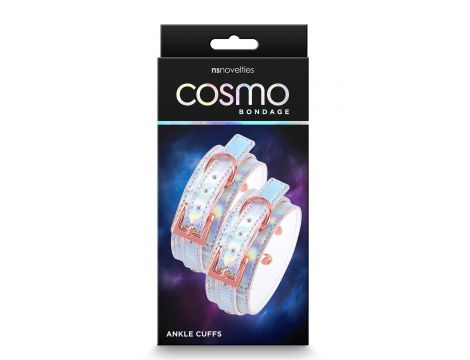 COSMO BONDAGE ANKLE CUFFS RAINBOW