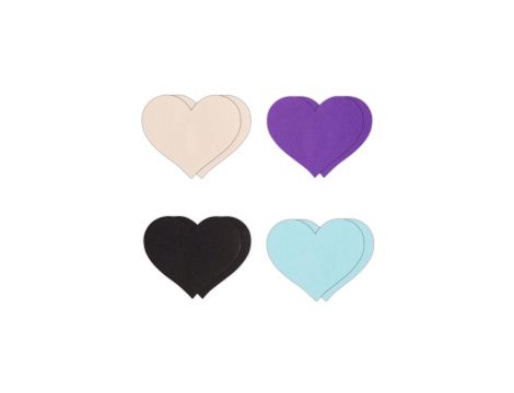 PRETTY PASTIES HEART I ASSORTED 4 PAIR