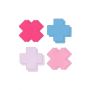 PRETTY PASTIES CROSS II ASSORTED 4 PAIR - 2