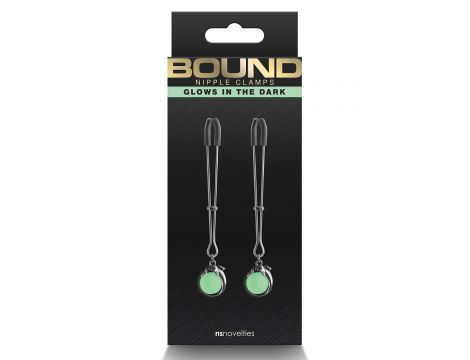 BOUND NIPPLE CLAMPS G1 GUNMETAL - 2