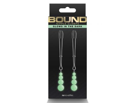 BOUND NIPPLE CLAMPS G2 GUNMETAL - 2