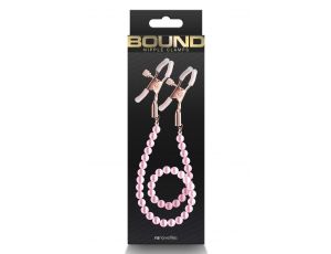 BOUND NIPPLE CLAMPS DC1 PINK