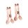 BOUND NIPPLE CLAMPS C1 ROSE GOLD