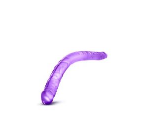 Dildo podwójne fioletowe 41 cm Blush B Yours