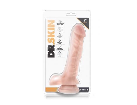 DR. SKIN COCK 9INCH COCK 1 BEIGE - 5