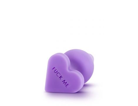 PLAY WITH ME CANDY HEART FUCK ME PURPLE