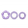 STAY HARD BEADED COCKRINGS PURPLE - 2