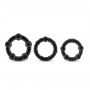 STAY HARD BEADED COCKRINGS BLACK - 2