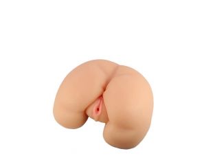 X5 VIBRATING REALISTIC ASS BEIGE