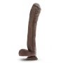 DR. SKIN MR. ED 13INCH DILDO CHOCOLATE - 3