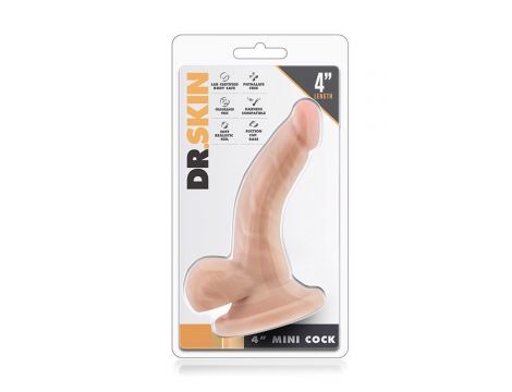 DR. SKIN 4 INCH MINI COCK FLESH - 4