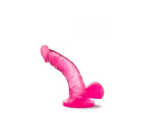 NATURALLY YOURS 4INCH MINI COCK PINK - 5