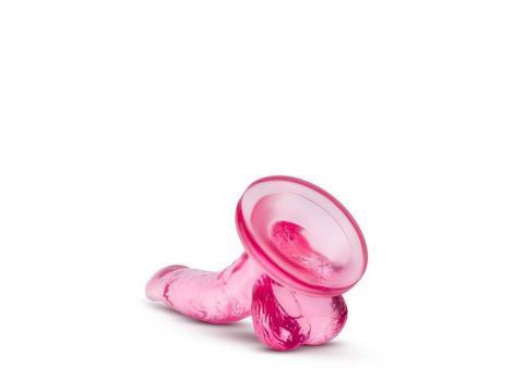 NATURALLY YOURS 4INCH MINI COCK PINK - 2