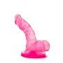 NATURALLY YOURS 4INCH MINI COCK PINK - 4