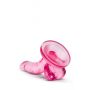 NATURALLY YOURS 4INCH MINI COCK PINK - 3