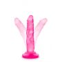 NATURALLY YOURS 5INCH MINI COCK PINK - 2