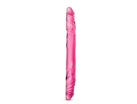 B YOURS 14INCH DOUBLE DILDO PINK - 2