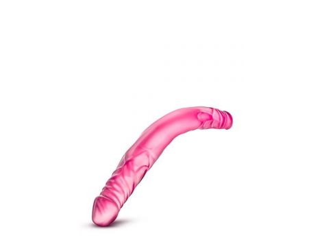 B YOURS 14INCH DOUBLE DILDO PINK - 3