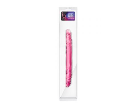 B YOURS 14INCH DOUBLE DILDO PINK - 4