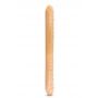B YOURS 18INCH DOUBLE DILDO BEIGE - 4