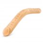 B YOURS 18INCH DOUBLE DILDO BEIGE - 3