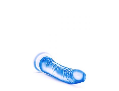 Dildo B Yours Sweet N Hard 6 niebieskie PVC 4,6 cm - 4