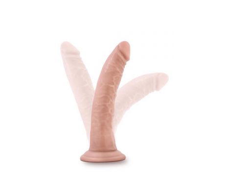 DR. SKIN 7INCH COCK SUCTION CUP VANILLA - 3