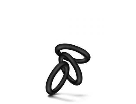 PERFORMANCE VS2 COCK RINGS SMALL BLACK - 4