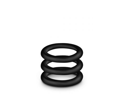 PERFORMANCE VS2 COCK RINGS SMALL BLACK - 3